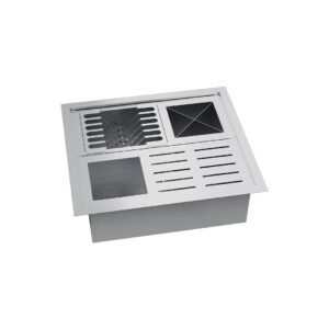 CANAL ORGANIZADOR QUADRATINO 450 COM ACESSÓRIOS