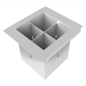 PORTA TALHERES PARA CANAL ORGANIZADOR